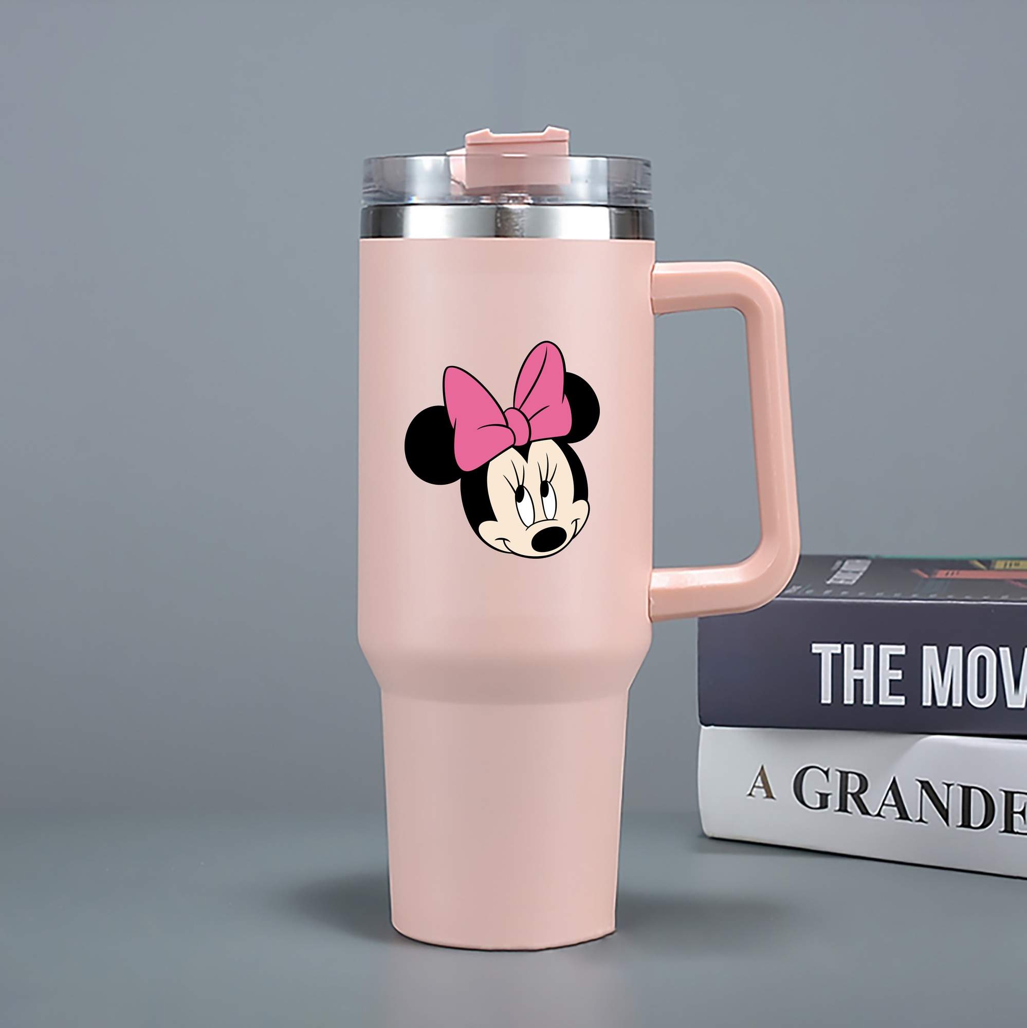 （画像用） ミッキーマウス Mickey Mouse 1200mL車用タンブラー（カラープリント）